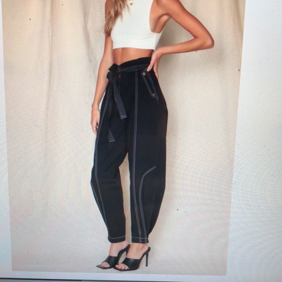 2 for $30 - Highwaisted Utility Trousers - Picture 7 of 10